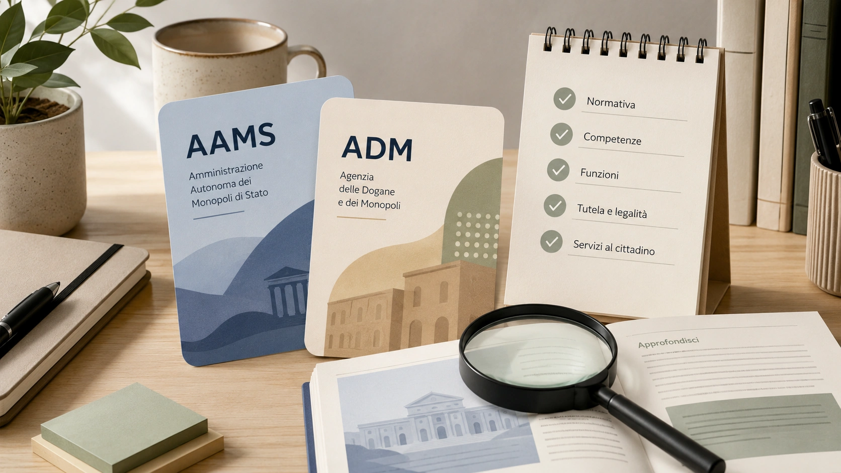 Schema editoriale che distingue sigla storica, riferimento ADM e controlli ufficiali